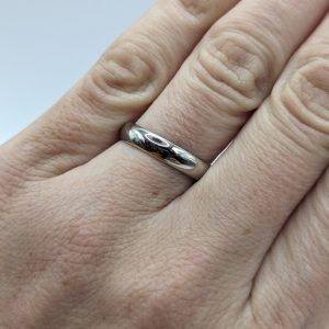 HATHOR- Alliance 3mm en or 18 carats Fairmined