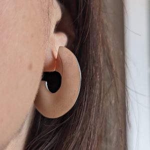 JUNON – Boucles d&rsquo;oreilles en argent Fairmined