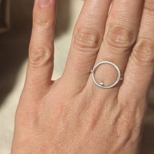 URANIE – Bague en argent 935 Fairmined
