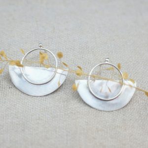 LUCINA – Boucles d&rsquo;oreilles en argent Fairmined