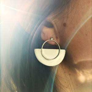 LUCINA – Boucles d&rsquo;oreilles en argent Fairmined